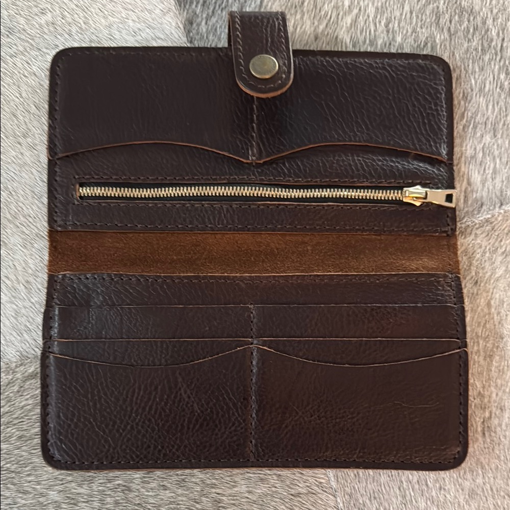 Dark Brown Portland Leather Wallet